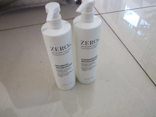 Zero% Naturally Kind Shampoo and Conditioner Set 15 oz ea.