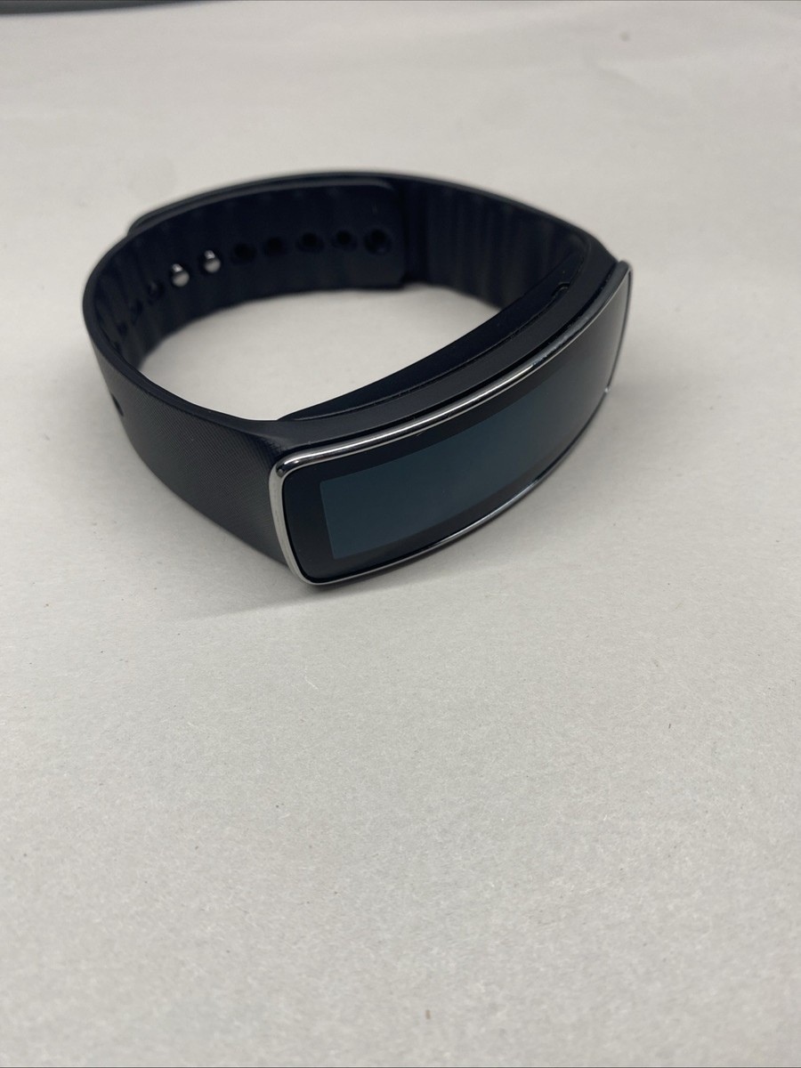 Samsung Galaxy Gear Fit Black Plastic Case Charcoal Black Modern