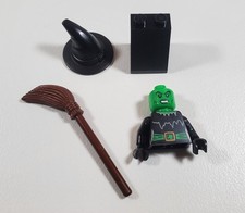 Lego Minifigure Series 2 Wicked Green Witch Minifig 8684 Halloween