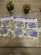 6 inchiostri originali Epson 48 T0481-T0486_R200 R220 R300 R320 R340 RX500/600/620
