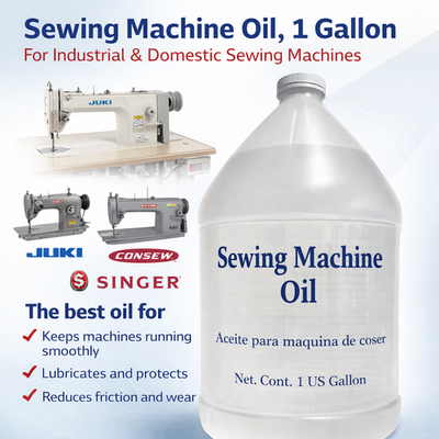 Sewing Machine Oil 1 Gallon Industrial Grade for Juki Consew Singer USA | eBay Sewing Machine Oil 1 Gallon Industrial Grade for Juki Consew Singer USA | eBay