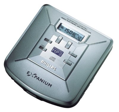Philips eXpanium EXP103 Portable MP3-CD Player - 45-Second Anti-Skip (EXP103/17)