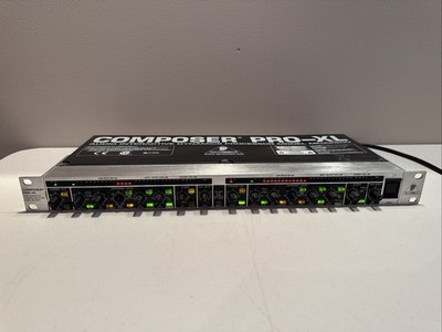Behringer Composer PRO-XL MDX2600 XLR Analog Compressor Limiter | Tested Working