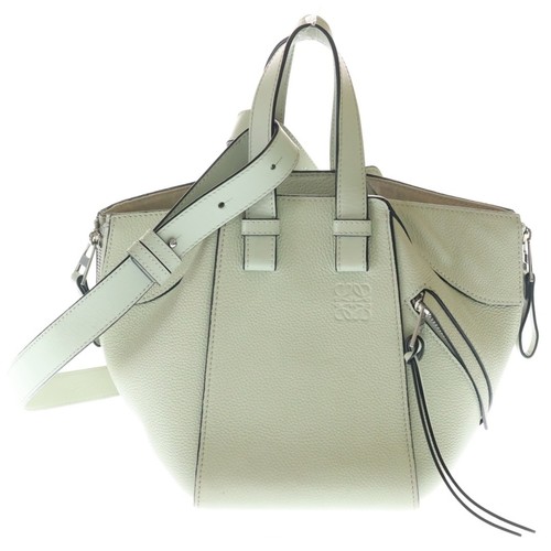 LOEWE Hammock Bag Compact Shoulder Light Green Used c4cdb2362d4c5eaacb3d415eb9a2