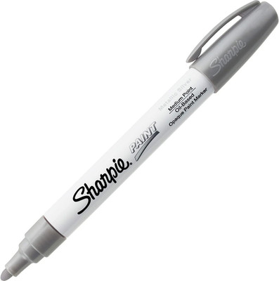 Sharpie  Permanent Paint Marker, Medium Point, Silver