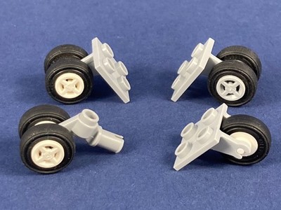 LEGO  Rad Plate Modified 2x2 Flugzeug Hubschrauber 2415c02 61483c01 4870c03 V