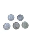 5 Mix Walking Liberty Kennedy Franklin Half Dollars 1944 1950 1963 1964 1965