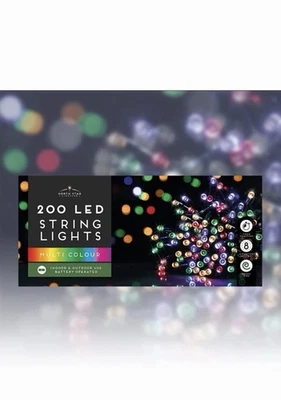 PMS 200 Led Malti Color String Lights Outdoor Christmas And Diwali Lights