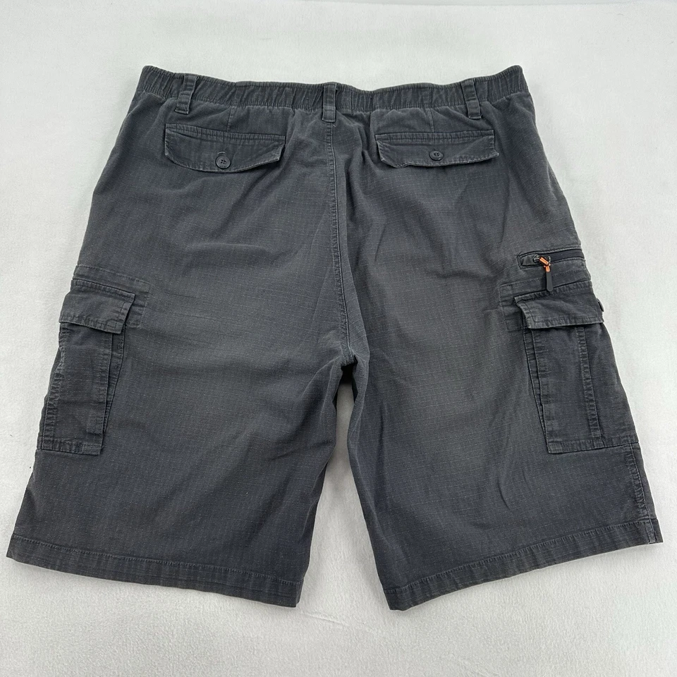 MATIX USA Cargo Gray Fishing Outdoors Hiking Shorts Men Sz 42X11 Ripstop Casual - Image 2 of 4