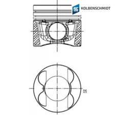 Piston Kolbenschmidt 40776600 for Mercedes-Benz E-Class CLS