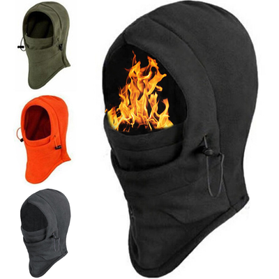 #ad Cold Weather Windproof Fleece Neck Warm Hat Winter Balaclava Ski Full Face Mask $4.99