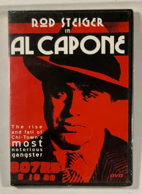 Rod Steiger in Al Capone DVD Slim Case 2005 Chicago Route 66 Sealed New Rare!