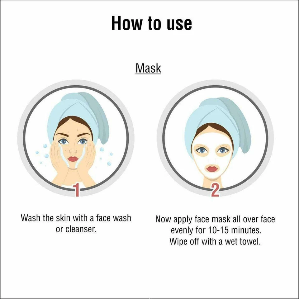 O3+ Professional Double Rich Formula Brightening & Whitening Face Mask 300 gm - Image 4 of 4