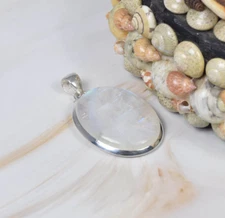 Natutal Moonstone Gemstone 925 Sterling Silver Handmade Pandant For Gift D-902