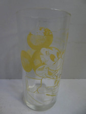 VINTAGE BARNES HONEY JAR  MICKEY MOUSE WALT DISNEY GLASS TUMBLER CUP