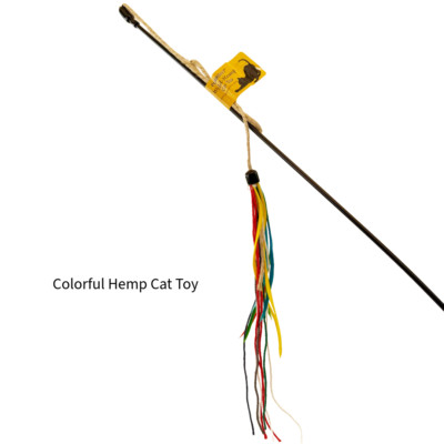 PURRfect Wild Hemp Cat Toy - Wand Style (ONLY 1 LEFT)