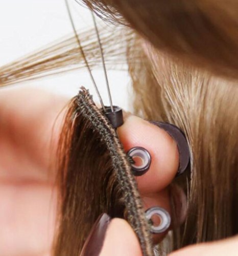 Invisible Micro Weft Beaded 100% Human Hair Extensions Micro Beads Double Weft - Picture 1 of 28