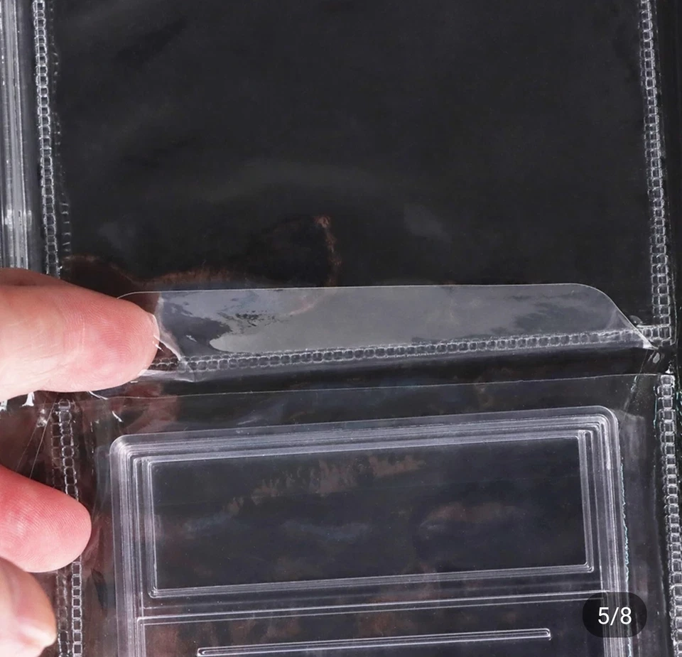 Libro de carpetas de álbum de carpeta de tarjetas clasificadas PSA | 24 cartas | Pokemon TCG CGC AGS Foto 4 de 4