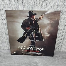 Wyatt Earp  Warner LaserDisc NTSC CLV 2 Disc  Kevin Costner, Dennis Quaid