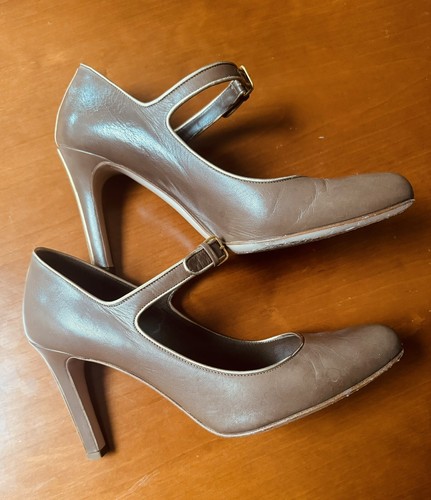 Miu Miu Pumps Nougat mit Gold abgesetzt Größe 41 - Bild 6 von 18