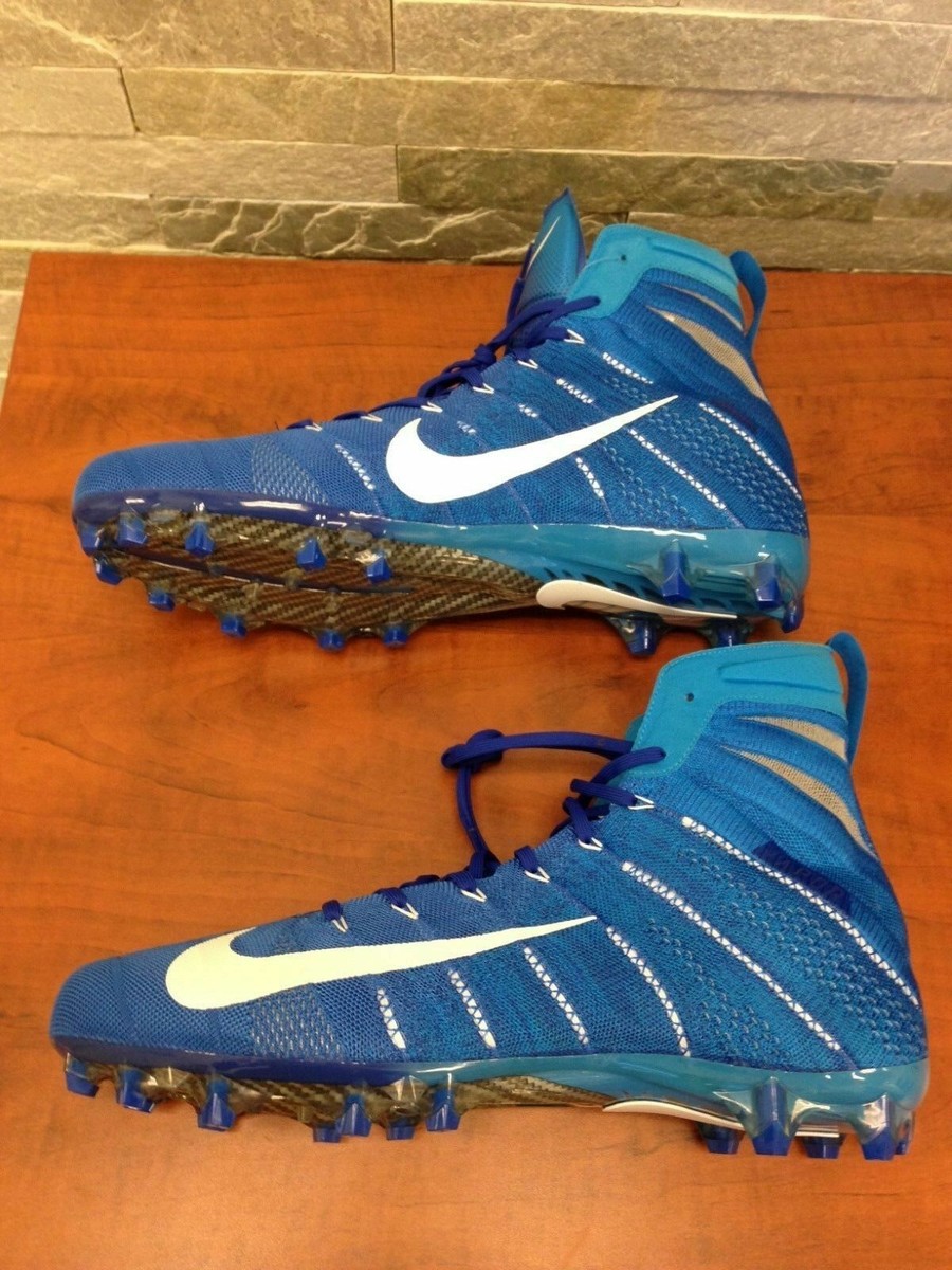 Nike Vapor Untouchable 3 Elite Flyknit Football Cleats Blue
