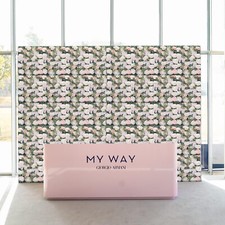 6Pcs Artificial Silk Flower Rose Wall Panels Wedding Party Venue Decor 60 40cm