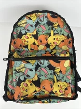 2016 Pokemon Flip Pak Backpack Reversible Pikachu Pokeball