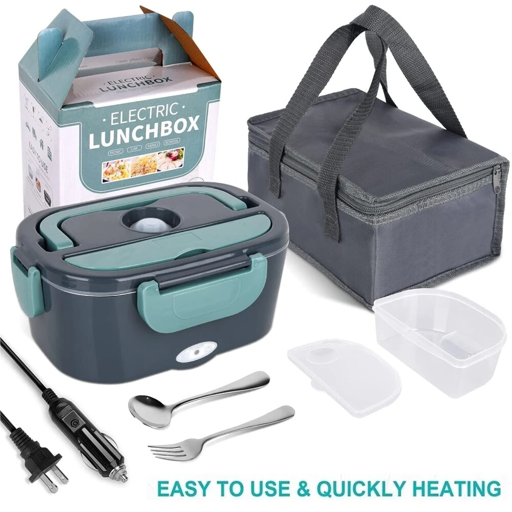 Portable Electric Lunch Box 12V Loncheras Electricas Para Calentar Almuerzo  Car