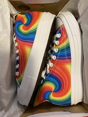 Rainbow sneakers women Size 36.5 Euro - Size 6 US Women s New In Box