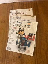 LOT OF 3 Fine Woodworking Magazines, Issue Number 149, 150, 151 Jun Aug Sep 2001