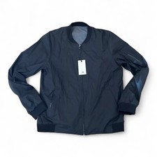 RICK OWENS SLAB Reversible Zip Up Flight Jack...