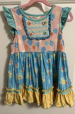 Matilda Jane Dream Chasers Balloon Play Tunic Top Size 8 EUC