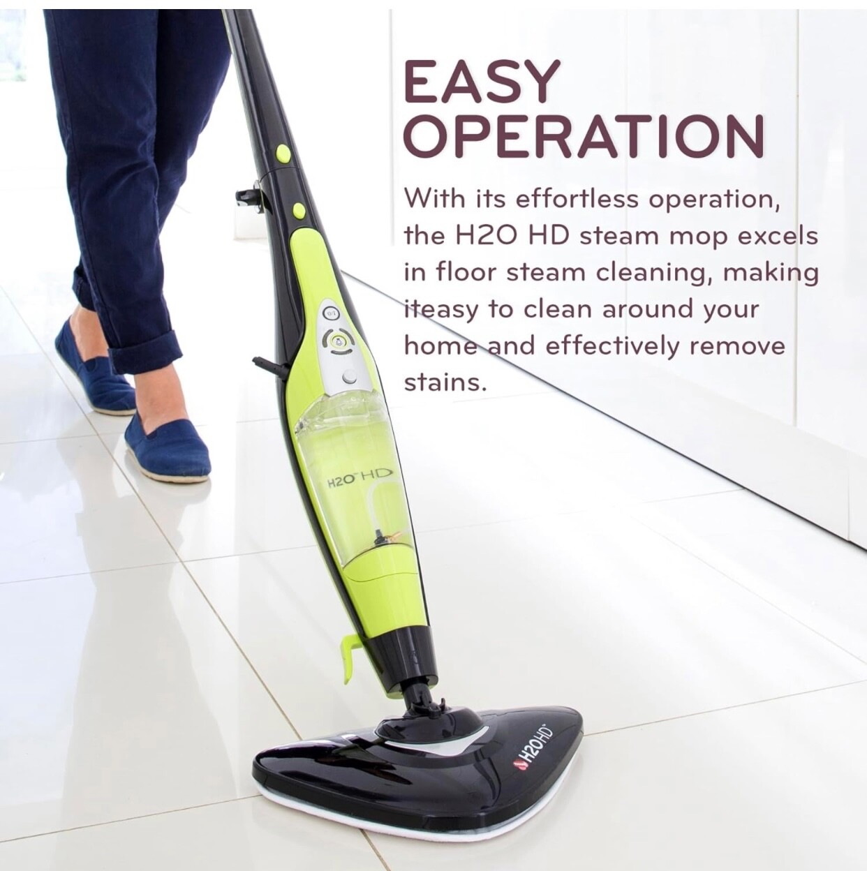 H2O HD Steam Mop and Handheld Steam Cleaner eBay