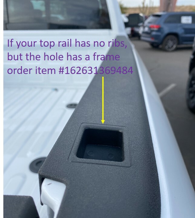 Stake Pocket Hole Covers Caps Plugs 20192022 Ram Bed Rail Accessories