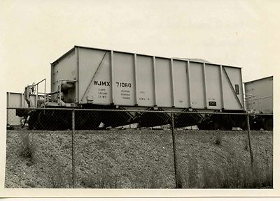 CC432 RP 1974 WM J McCORMICK SAND CO RAILROAD HOPPER CAR WJMX71060 SO. AMBOY NJ