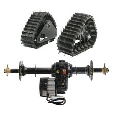 30'' Go kart ATV Axle Kit Rear Wheel Tracks 48V1000W Electric Differential Motor