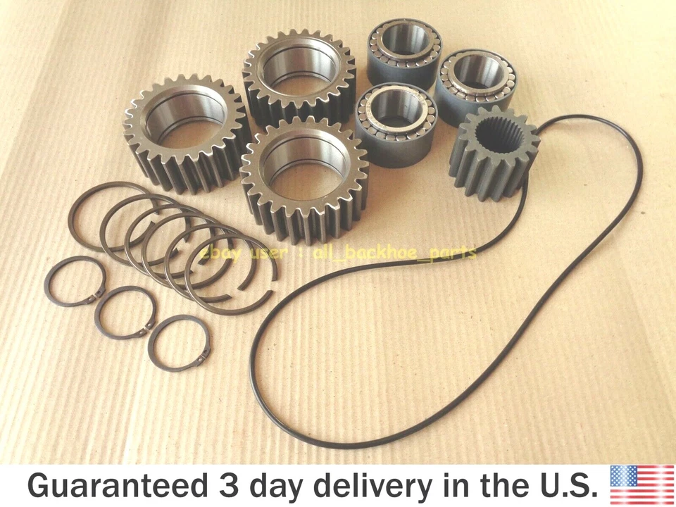 JCB BACKHOE - HUB GEARS & BEARINGS KIT (450/10206 454/07401 907/50200 828/00196) - Image 2 of 4