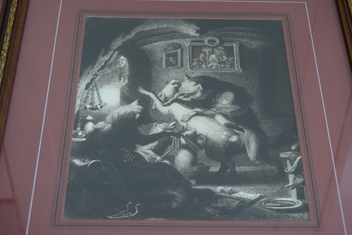 Antique Victorian Etching Illustration Reynard Fox Heinrich Leutemann C19th - Picture 2 of 11