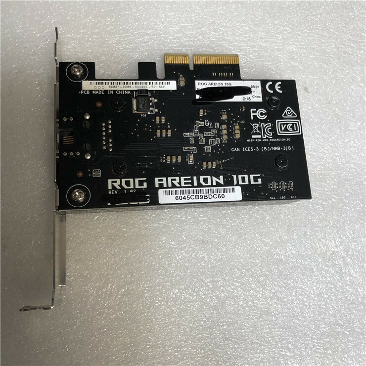 For ASUS Rog Gaming ROG AREION 10G Network Card Game Ethernet PCIe