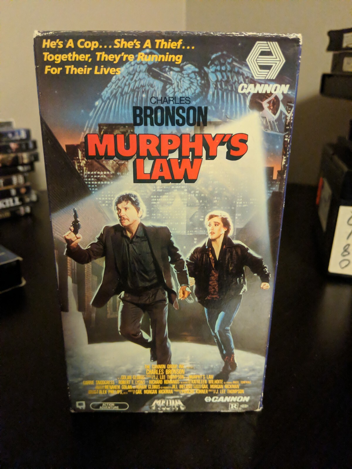 Murphy's Law Charles Bronson (VHS, 1989) 80s Action *BUY 2 GET 1 FREE