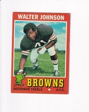 1971 Topps #104 WALTER JOHNSON