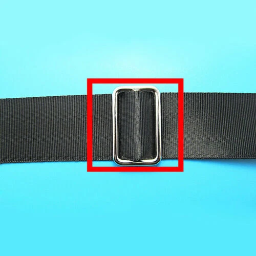 Metal Sliding Bar Strap Adjuster Buckles Slider 20mm 25mm 32mm 38mm 50mm - Image 2 of 2