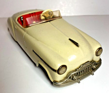 Vintage Schuco Combinato Cream 4003 Wind-Up Tin Toy Car WORKING