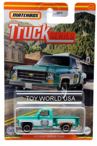 2021 Matchbox Truck Series #3 1975 Chevy Stepside Pickup - Afbeelding 1 van 1