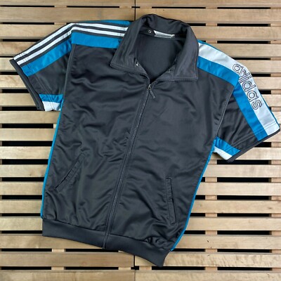 Mens Bomber Jacket Adidas Vintage Size L