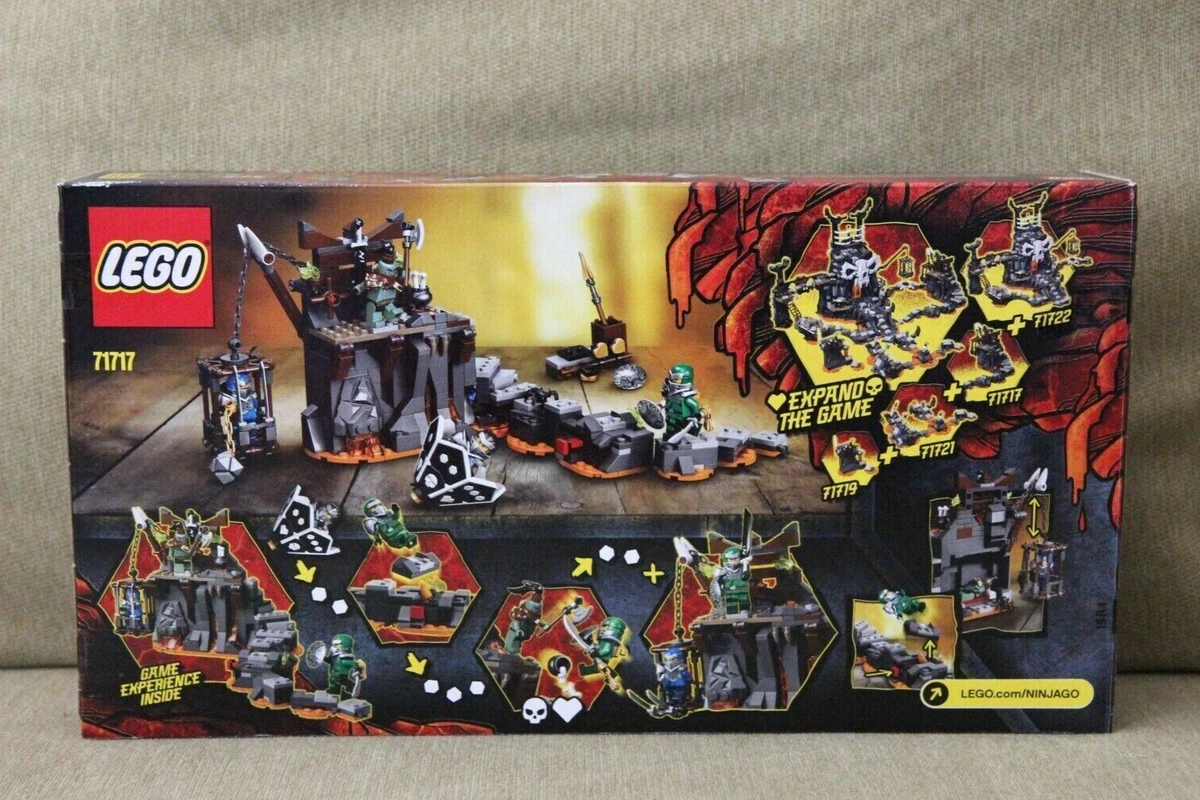 LEGO Ninjago Journey to the Skull Dungeons 71717 Retired Set Building Kit