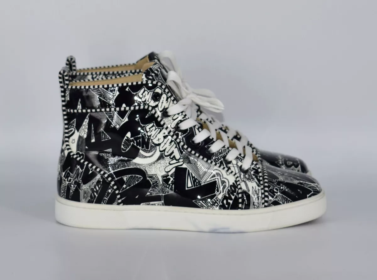 Christian louboutin store graffiti sneakers