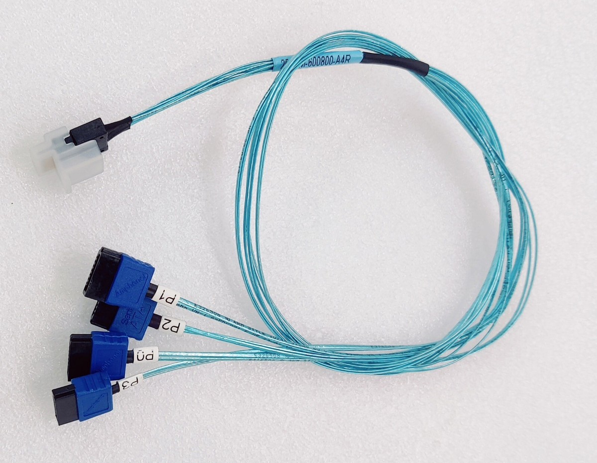 New SlimSAS to SATA Storage Cable MPN: 25CFM-600800-A4R by