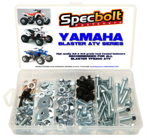 Yamaha Blaster Bolt Kit 120pc YFS200 ATV QUAD plastic body frame engine fenders