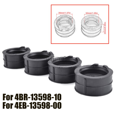 Carb Holder Intake Manifold Boots For Yamaha XJ400 XJ600S XJ600N Diversion Naked